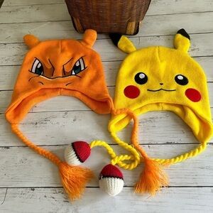 Set of 2 Pokémon youth beanies